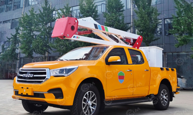 Автовышка на шасси пикапа ISUZU 4Х4 дв 105kw высота подъёма 16м - Грузовик с подъемником: фото 1 Автовышка на шасси пикапа ISUZU 4Х4 дв 105kw высота подъёма 16м - Грузовик с подъемником: фото 1