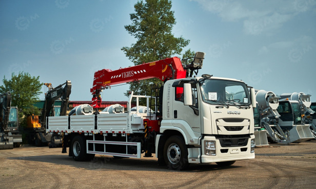 Бортовой грузовик ISUZU 4x4 дв 151kw гп 10 тонн c кму VIGRUS SHS2006 гп 8 тонн 6 секций 20м куз - Грузовик бортовой/ Платформа: фото 1 Бортовой грузовик ISUZU 4x4 дв 151kw гп 10 тонн c кму VIGRUS SHS2006 гп 8 тонн 6 секций 20м куз - Грузовик бортовой/ Платформа: фото 1