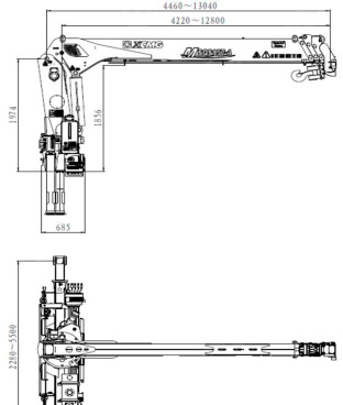 Бортовой грузовик ISUZU 4x4 дв 151kw кабина Elf гп 6 тонн кузов 5м c кму SQS157 гп 6,3т 4 секц - Грузовик бортовой/ Платформа: фото 1 Бортовой грузовик ISUZU 4x4 дв 151kw кабина Elf гп 6 тонн кузов 5м c кму SQS157 гп 6,3т 4 секц - Грузовик бортовой/ Платформа: фото 1
