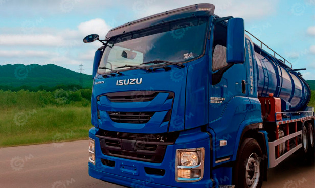 Илосос с размывом (каналопромывочная машина) на шасси ISUZU 6x4 дв 309kw бочка для сточных вод - Ассенизатор: фото 1 Илосос с размывом (каналопромывочная машина) на шасси ISUZU 6x4 дв 309kw бочка для сточных вод - Ассенизатор: фото 1