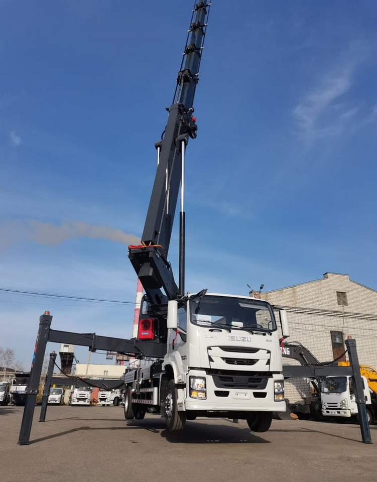 Новый Грузовик с подъемником Isuzu Elf 5.2 (автогидроподъемник): фото 8