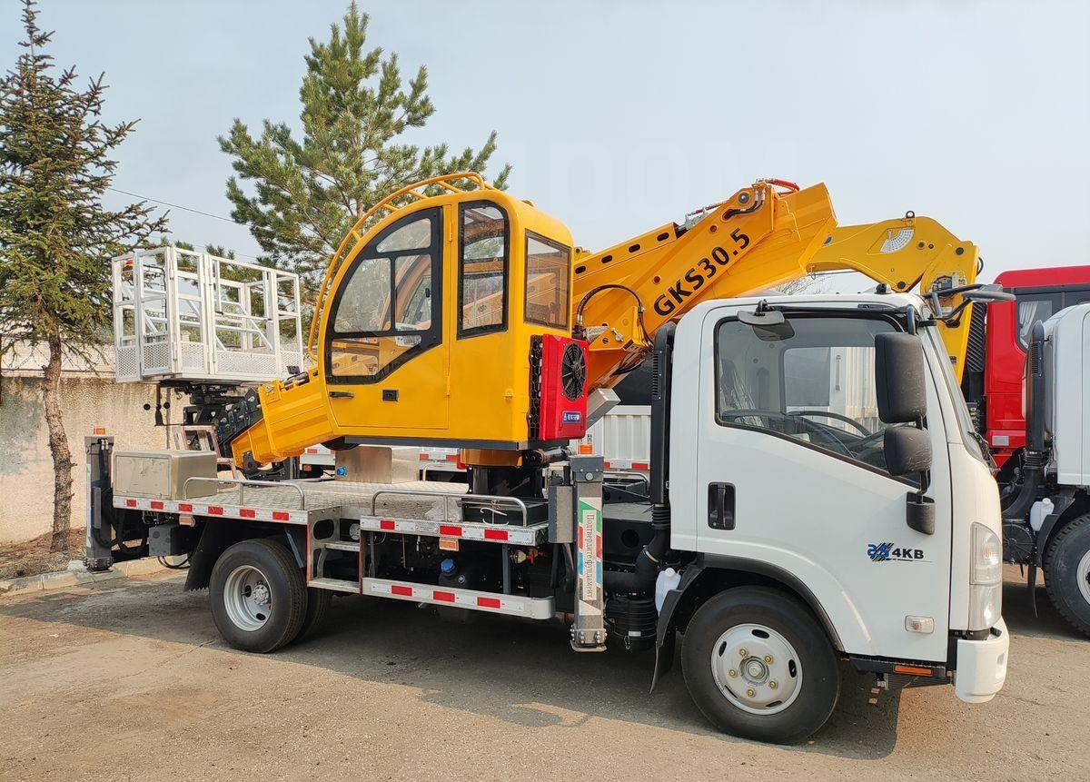 Новый Грузовик с подъемником Isuzu Elf: фото 12