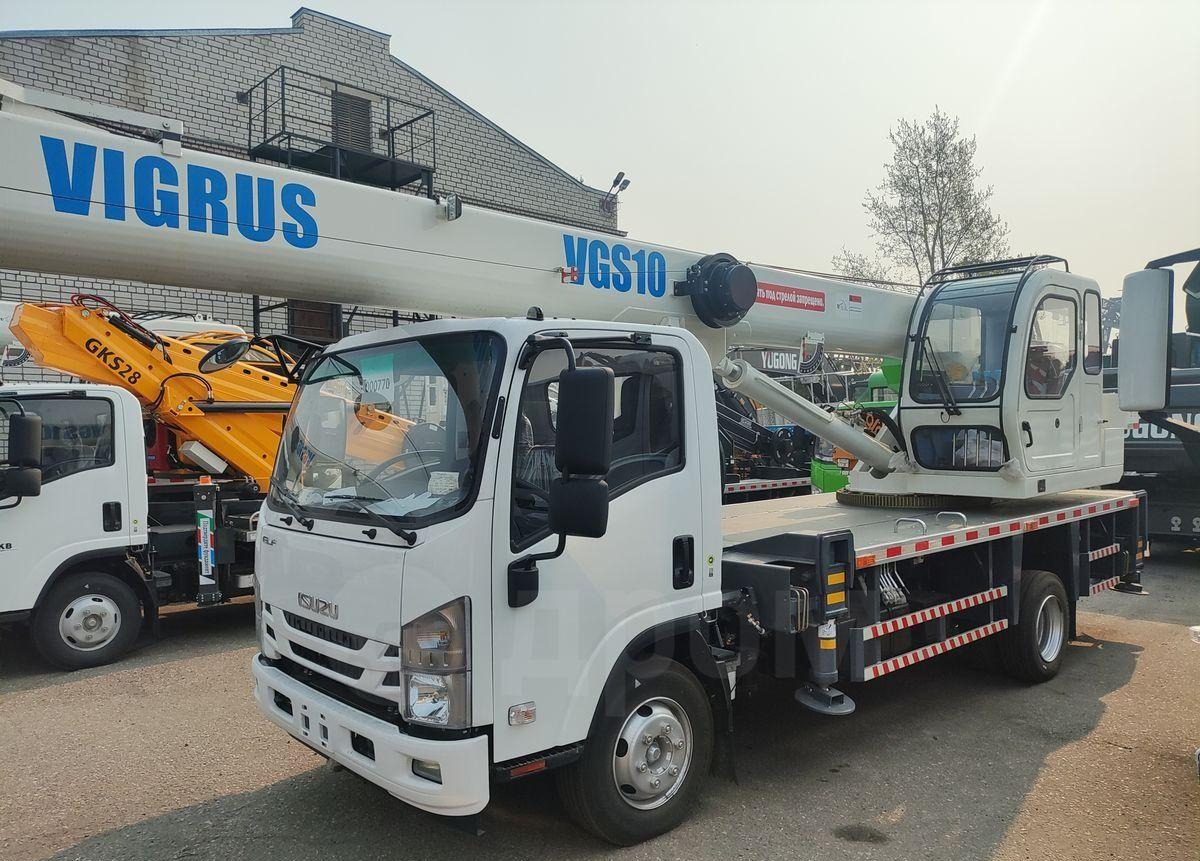 Новый Мобильный кран Isuzu Elf: фото 8