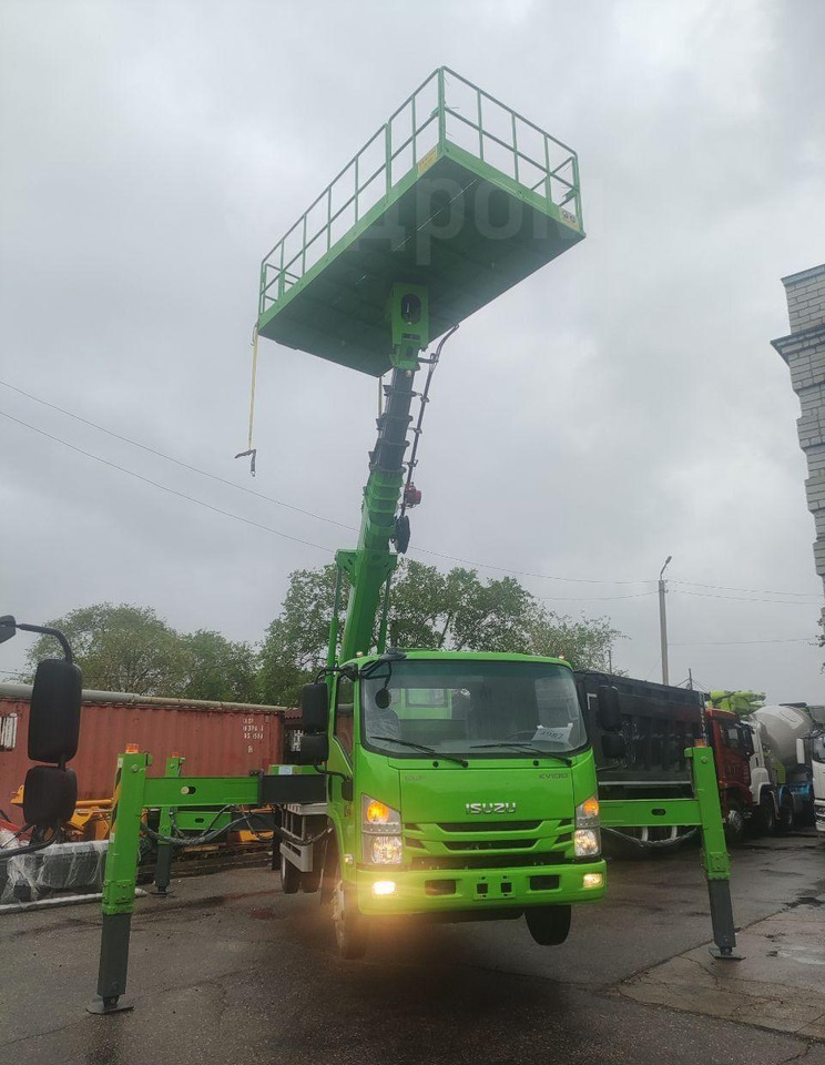 Новый Грузовик с подъемником Isuzu Elf: фото 14