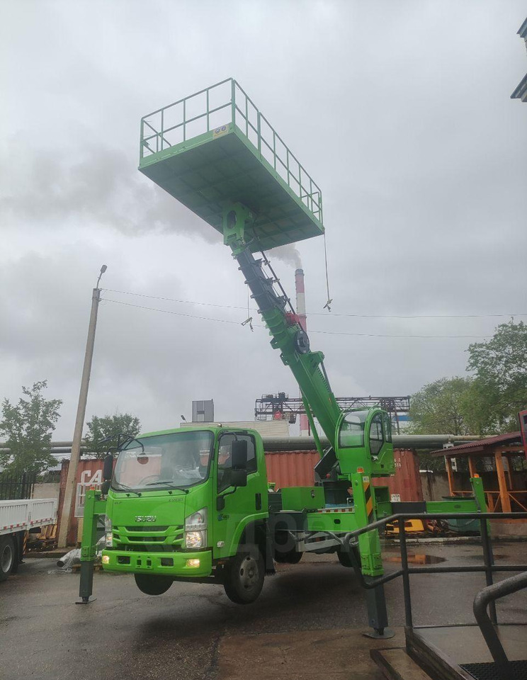 Новый Грузовик с подъемником Isuzu Elf: фото 15