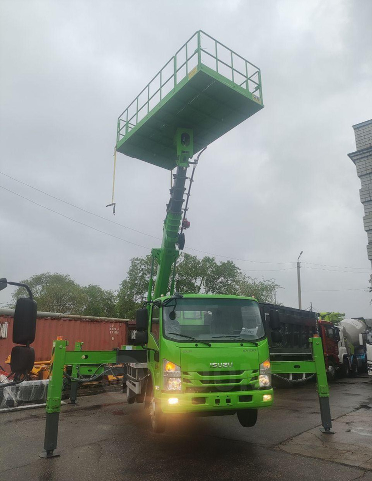 Новый Грузовик с подъемником Isuzu Elf: фото 14