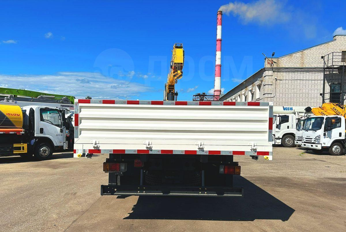 Новый Грузовик бортовой/ Платформа, Автоманипулятор Isuzu Elf: фото 13
