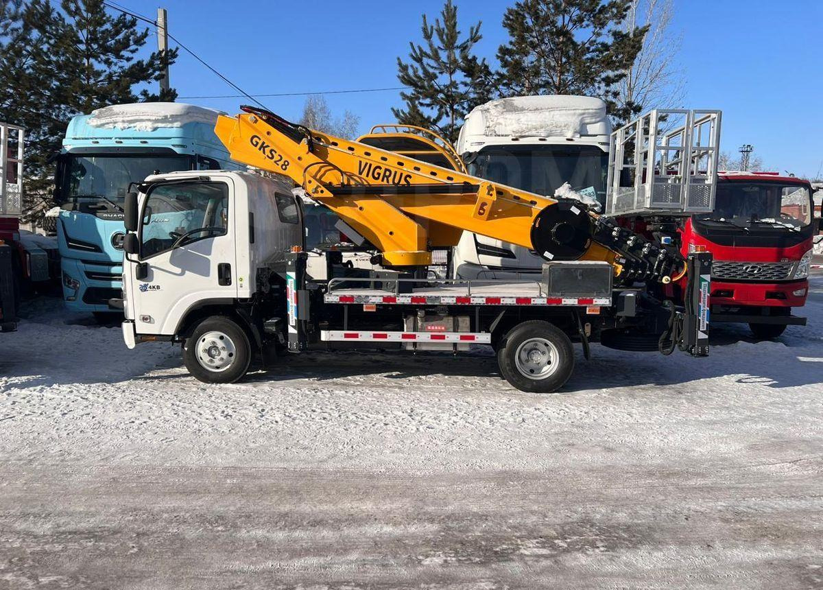 Новый Грузовик с подъемником Isuzu Elf: фото 7