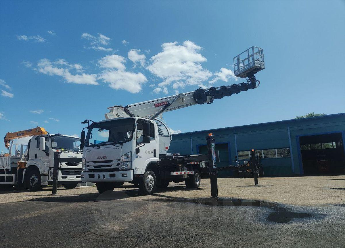 Новый Грузовик с подъемником Isuzu Elf: фото 26