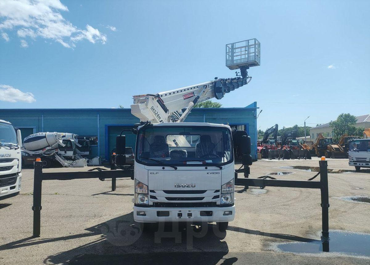 Новый Грузовик с подъемником Isuzu Elf: фото 24