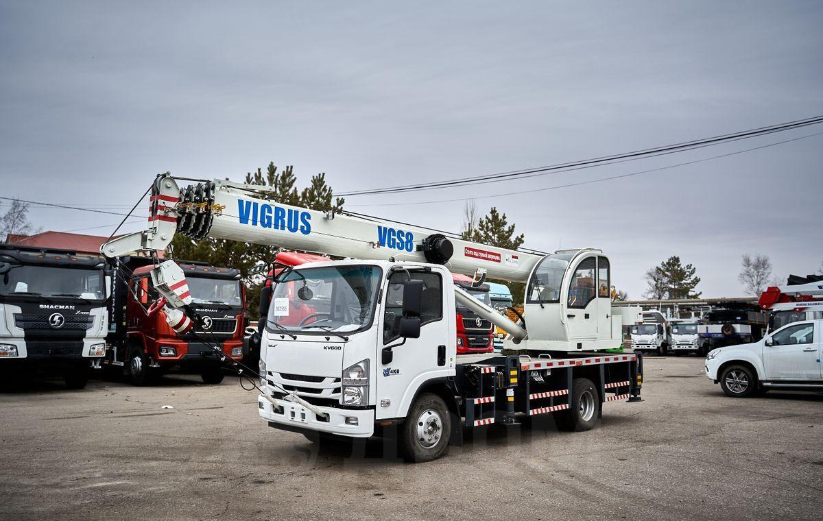 Новый Мобильный кран Isuzu Elf: фото 15