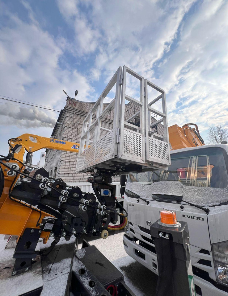 Новый Грузовик с подъемником Isuzu Elf: фото 8