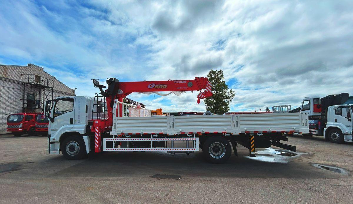 Новый Грузовик бортовой/ Платформа, Автоманипулятор Isuzu Giga: фото 8