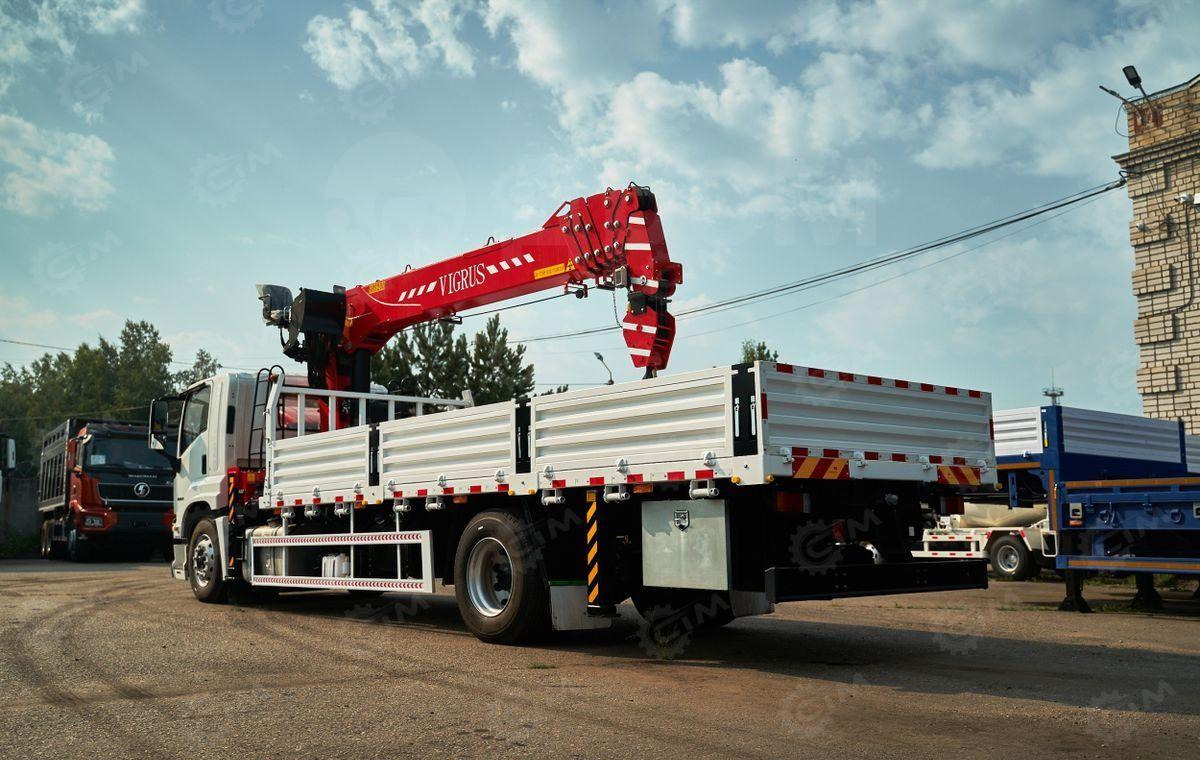 Новый Грузовик бортовой/ Платформа, Автоманипулятор Isuzu Giga: фото 42