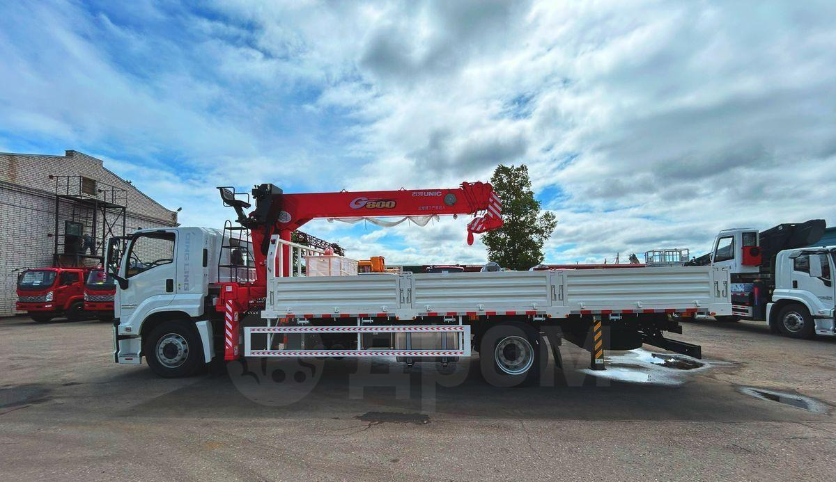 Новый Грузовик бортовой/ Платформа, Автоманипулятор Isuzu Giga: фото 8