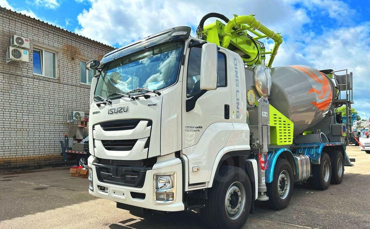 Isuzu Giga - Автобетоносмеситель: фото 1 Isuzu Giga - Автобетоносмеситель: фото 1
