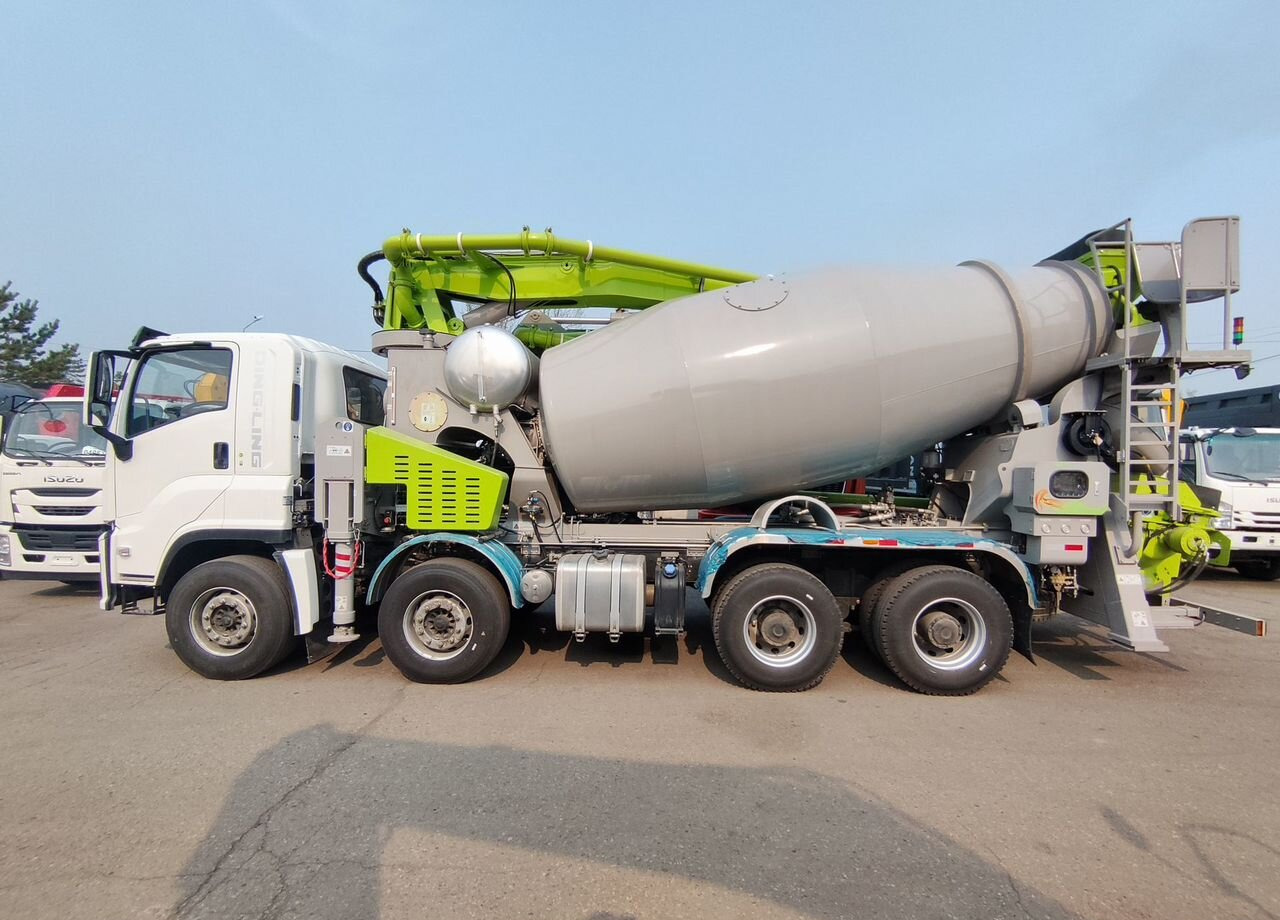 Новый Автобетононасос-смеситель Isuzu Giga: фото 13 Новый Автобетононасос-смеситель Isuzu Giga: фото 13