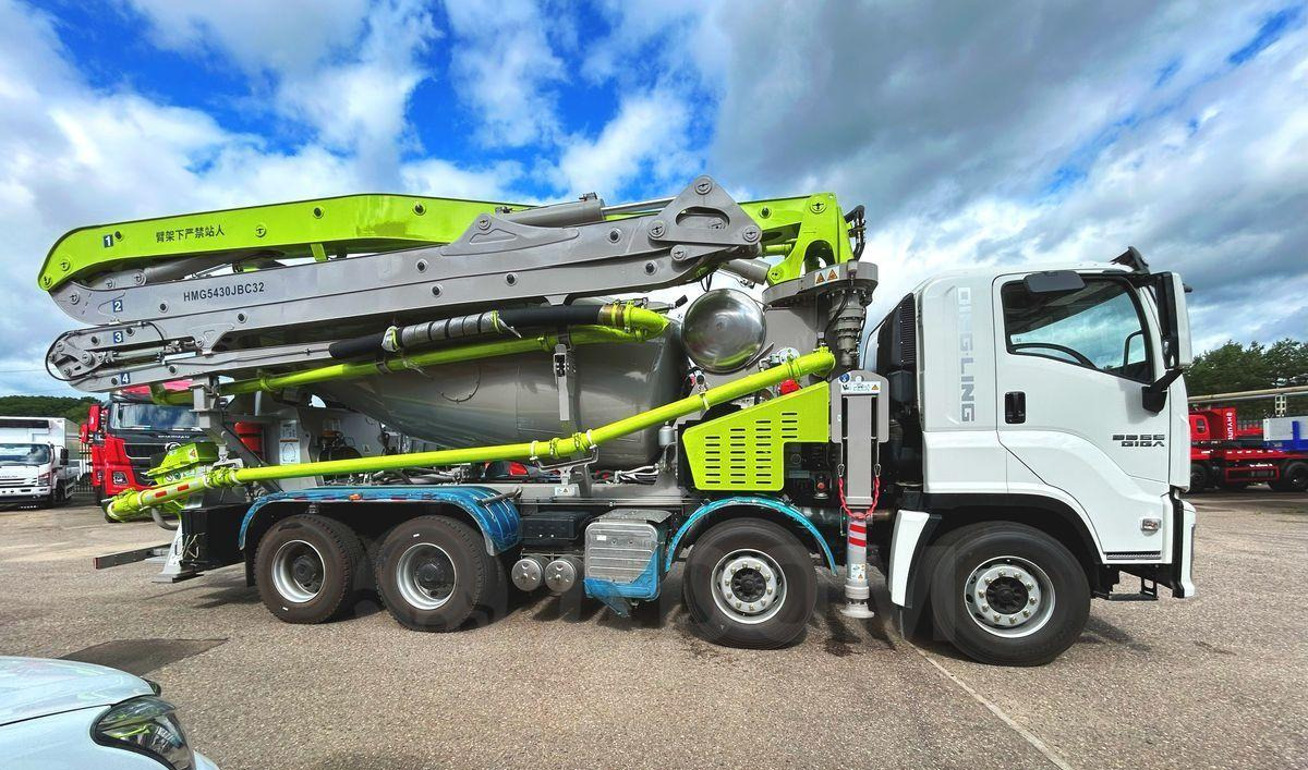 Isuzu Giga - Автобетоносмеситель: фото 4 Isuzu Giga - Автобетоносмеситель: фото 4