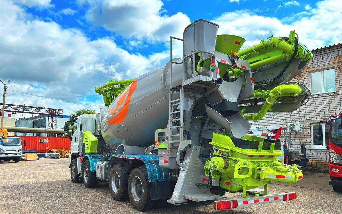 Новый Автобетоносмеситель Isuzu Giga: фото 7