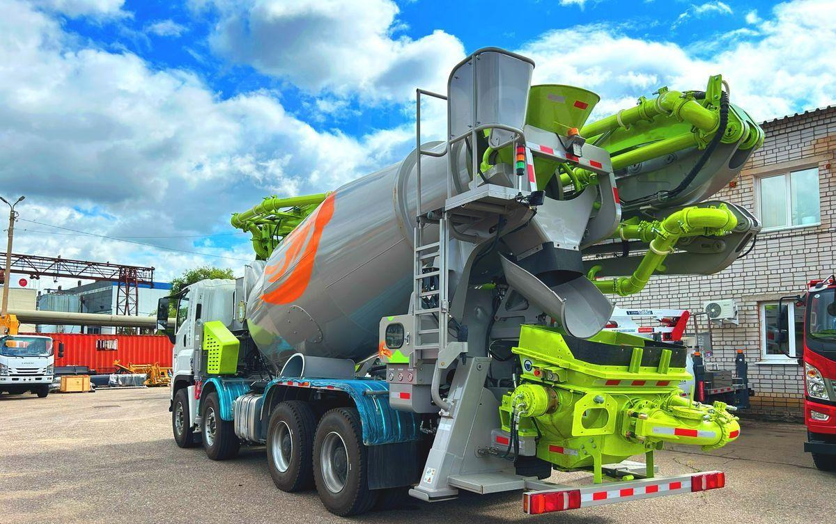 Новый Автобетоносмеситель Isuzu Giga: фото 7