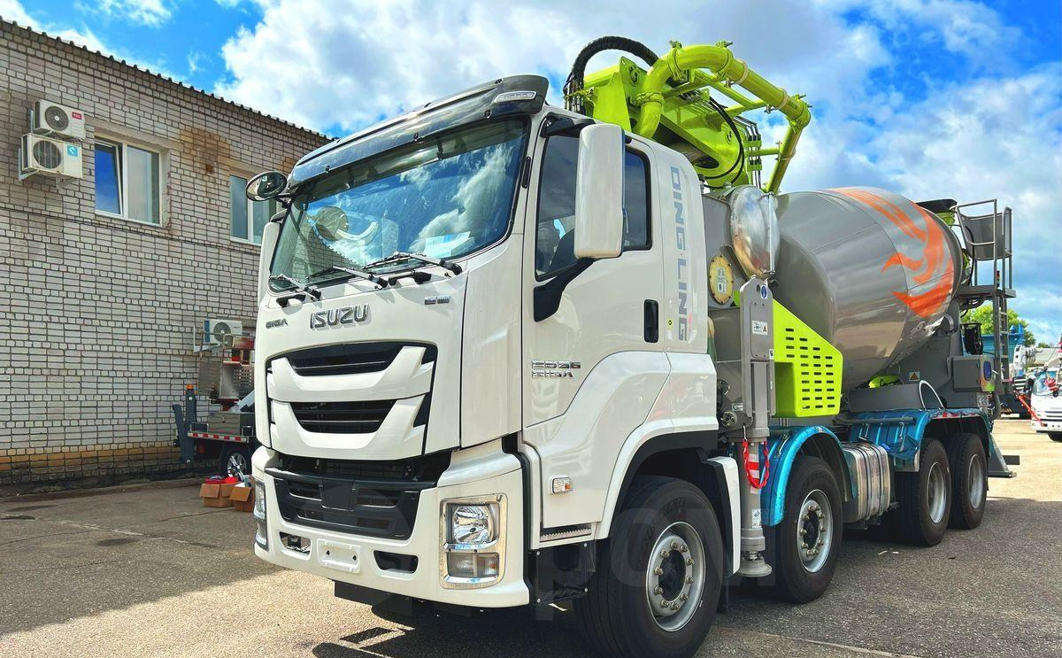 Isuzu Giga - Автобетоносмеситель: фото 1 Isuzu Giga - Автобетоносмеситель: фото 1