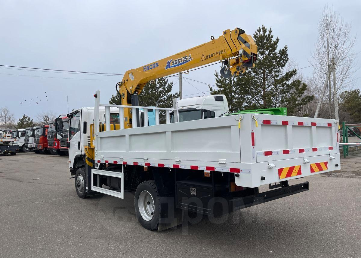 Новый Грузовик бортовой/ Платформа, Автоманипулятор Isuzu KV100: фото 7