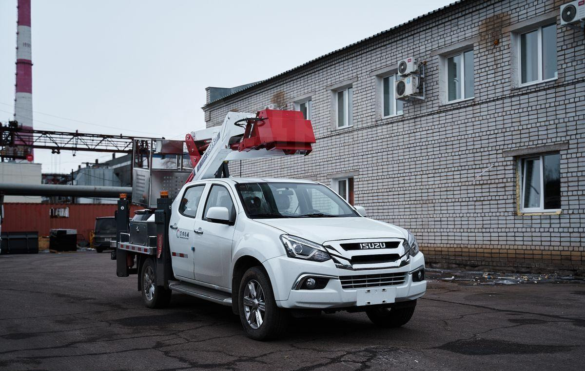 Новый Грузовик с подъемником Isuzu V275: фото 17