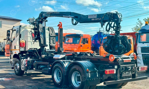 Крюковой погрузчик (мультилифт) на шасси ISUZU 6x4 дв 309kw гп 18 тонн КМУ WANBANG SQZ330-6 гп - Крюковой мультилифт: фото 1 Крюковой погрузчик (мультилифт) на шасси ISUZU 6x4 дв 309kw гп 18 тонн КМУ WANBANG SQZ330-6 гп - Крюковой мультилифт: фото 1