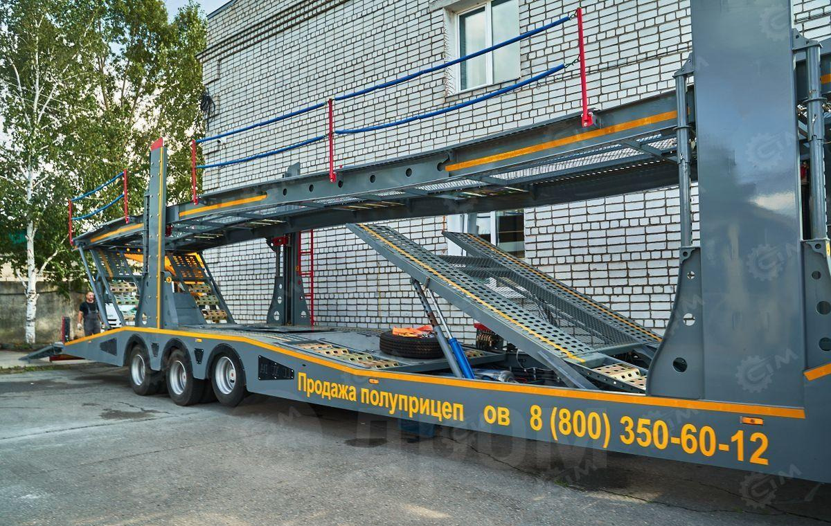 Новый Полуприцеп-автовоз Luxuda LZC9407BG: фото 18