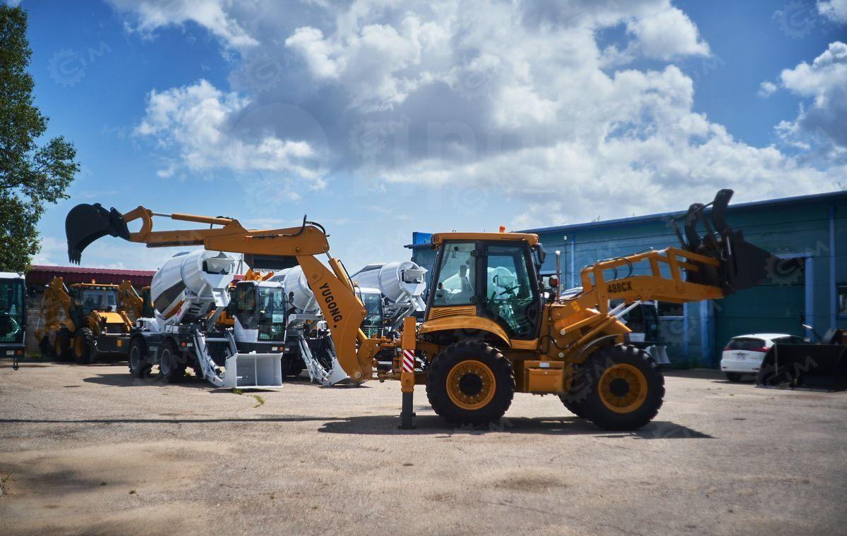 Новый Экскаватор-погрузчик Yugong 488CX: фото 27