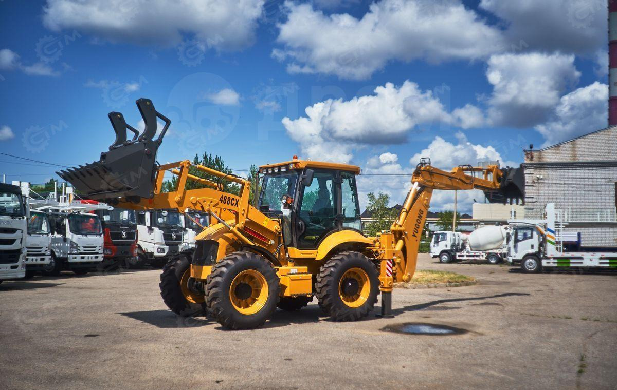 Новый Экскаватор-погрузчик Yugong 488CX: фото 23