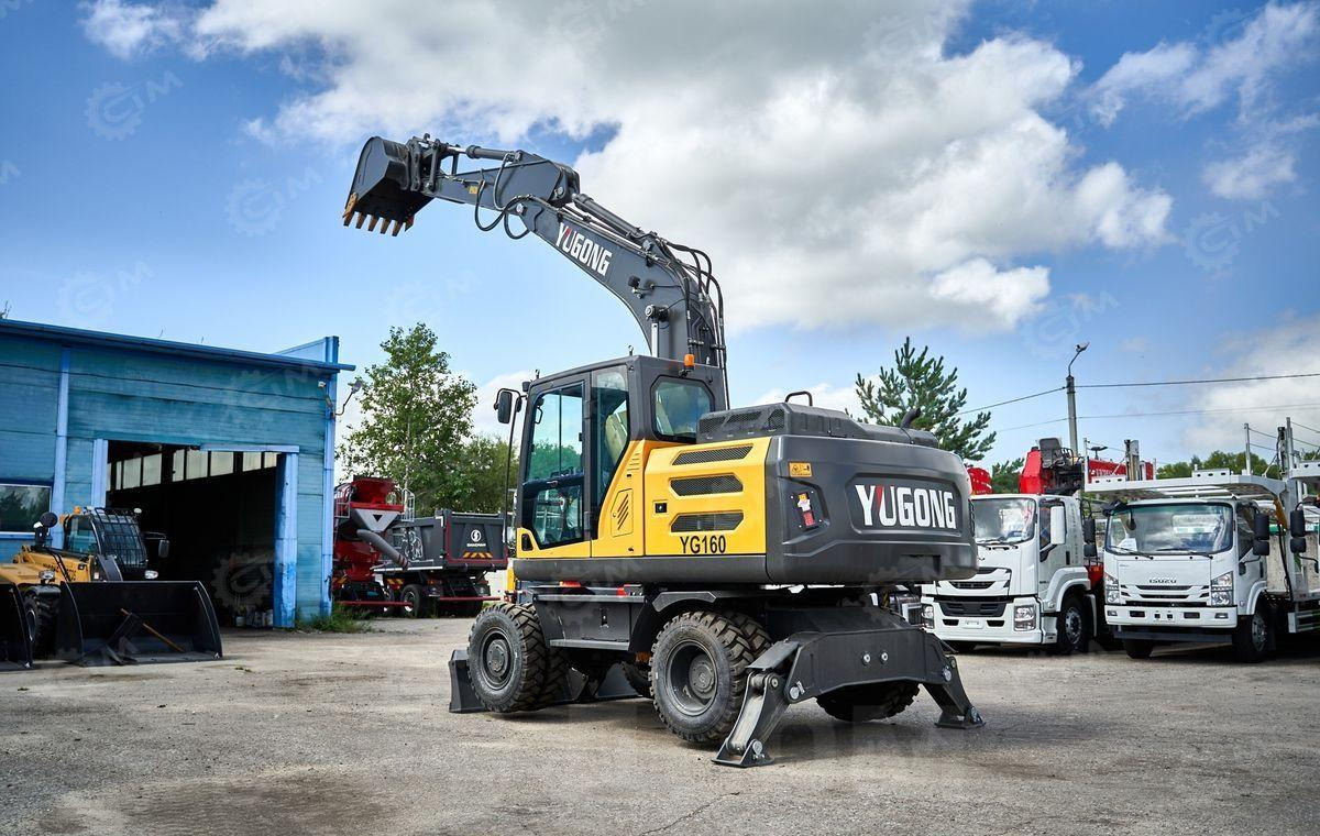 Новый Колёсный экскаватор Yugong YG160: фото 6 Новый Колёсный экскаватор Yugong YG160: фото 6