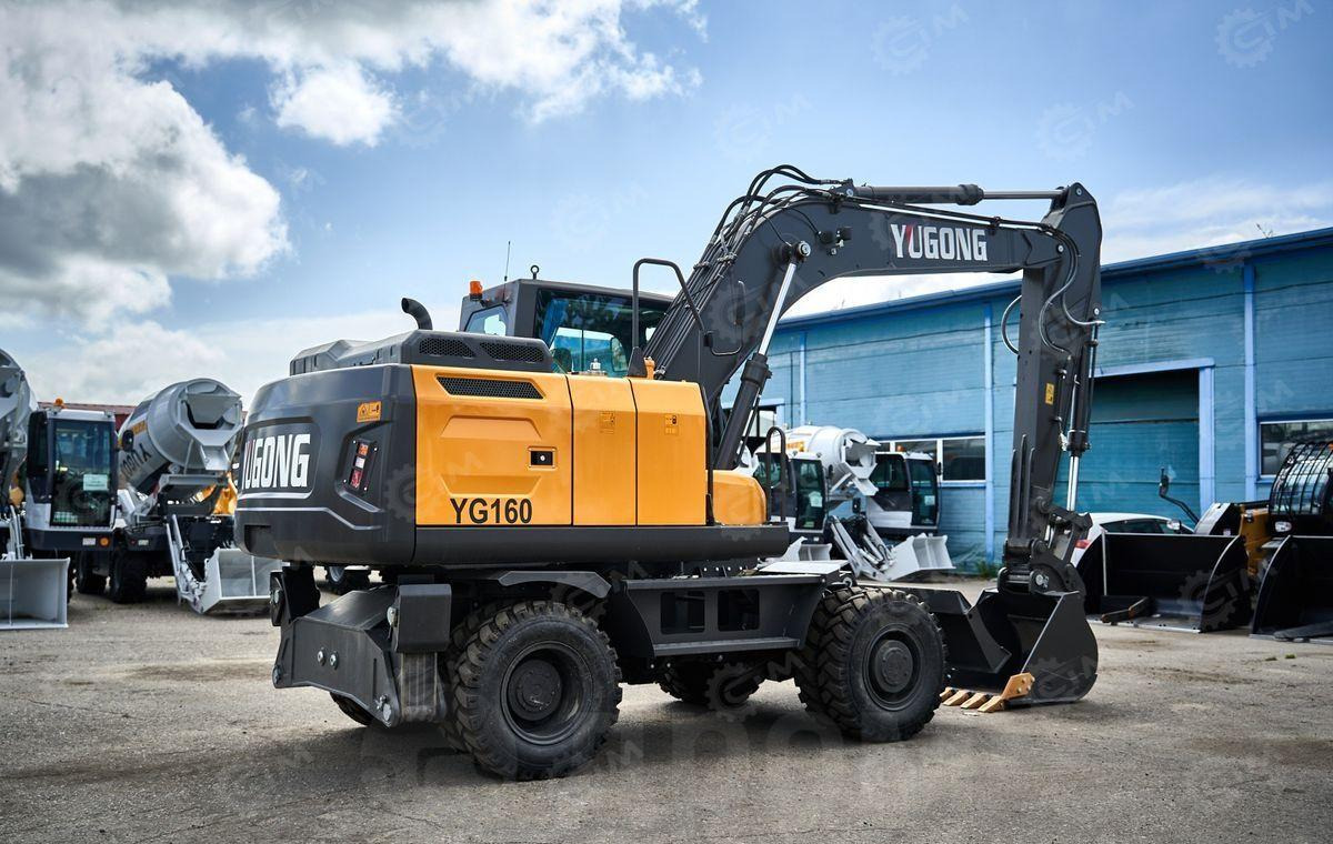 Новый Колёсный экскаватор Yugong YG160: фото 29 Новый Колёсный экскаватор Yugong YG160: фото 29