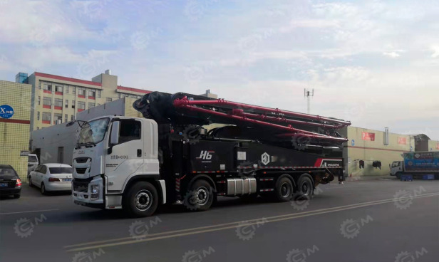 Автобетононасос HUI MENG на шасси ISUZU 8х4 дв 382kw высота 63м - Автобетононасос: фото 1 Автобетононасос HUI MENG на шасси ISUZU 8х4 дв 382kw высота 63м - Автобетононасос: фото 1