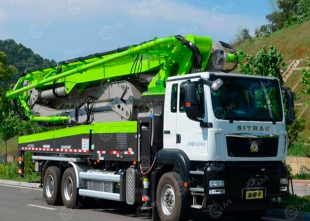 Автобетононасос Zoomlion 50X-6RZ шасси SITRAC 8×4 высота 50м - Автобетононасос: фото 1 Автобетононасос Zoomlion 50X-6RZ шасси SITRAC 8×4 высота 50м - Автобетононасос: фото 1