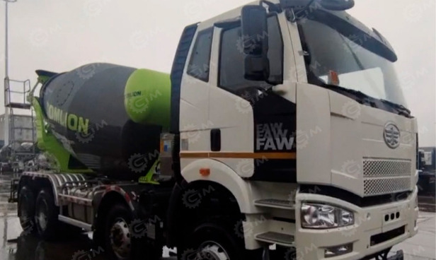 Автобетоносмеситель ZOOMLION 12JBJ на шасси FAW 8X4 дв 290 Kw, бочка 12м3 - Автобетоносмеситель: фото 1 Автобетоносмеситель ZOOMLION 12JBJ на шасси FAW 8X4 дв 290 Kw, бочка 12м3 - Автобетоносмеситель: фото 1