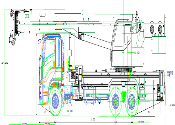 Автокран на шасси ISUZU 6x4 дв 279kw крановая установка JTC25F5 гп 25т, 5 секций, стрела 41м + - Мобильный кран: фото 1 Автокран на шасси ISUZU 6x4 дв 279kw крановая установка JTC25F5 гп 25т, 5 секций, стрела 41м + - Мобильный кран: фото 1