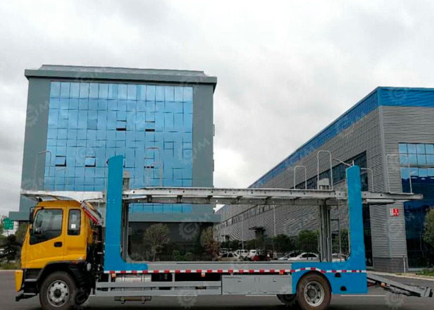 Автовоз на 5 машин на шасси ISUZU 4х2 дв Isuzu 4HK1 - TCG60 205л.с. (со спальником) - Автовоз: фото 1 Автовоз на 5 машин на шасси ISUZU 4х2 дв Isuzu 4HK1 - TCG60 205л.с. (со спальником) - Автовоз: фото 1