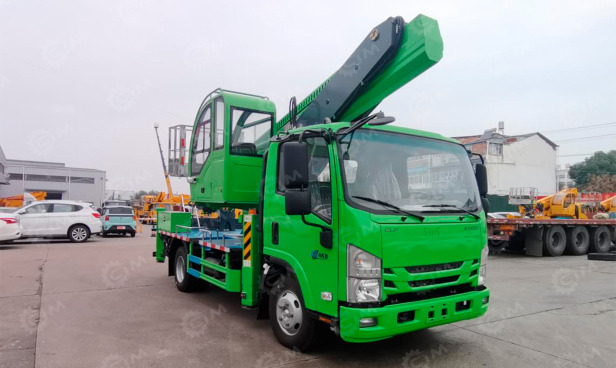 Автовышка MAIDESHENG GKS28 на шасси ISUZU 4Х2 дв 88kw высота подъёма 28м гп 300-350кг люлька р - Грузовик с подъемником: фото 1 Автовышка MAIDESHENG GKS28 на шасси ISUZU 4Х2 дв 88kw высота подъёма 28м гп 300-350кг люлька р - Грузовик с подъемником: фото 1