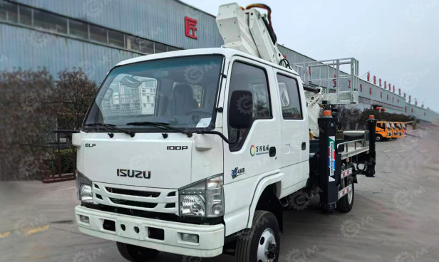 Автовышка Qingling GKS20 на шасси ISUZU 4Х4 дв 96 kw сдвоенная кабина высота подъёма 20м - Грузовик с подъемником: фото 1 Автовышка Qingling GKS20 на шасси ISUZU 4Х4 дв 96 kw сдвоенная кабина высота подъёма 20м - Грузовик с подъемником: фото 1