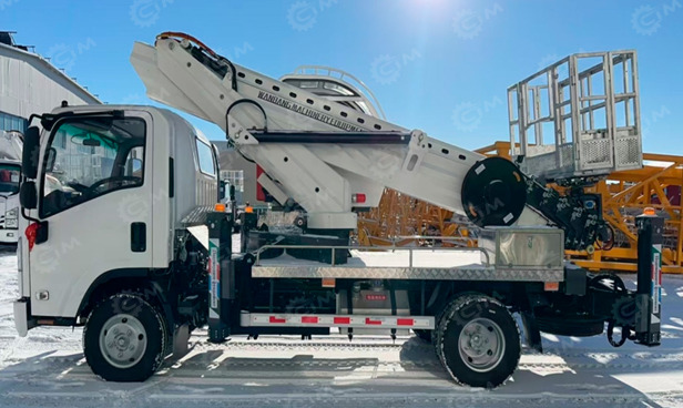 Автовышка WANBANG GKS22 на шасси ISUZU 4Х2 дв 96Kw высота подъёма 22м - Грузовик с подъемником: фото 1 Автовышка WANBANG GKS22 на шасси ISUZU 4Х2 дв 96Kw высота подъёма 22м - Грузовик с подъемником: фото 1