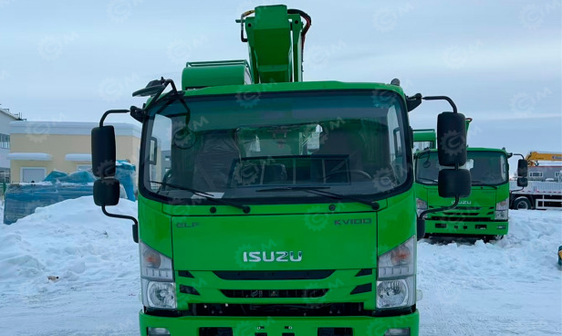 Автовышка WANBANG GKS28M на шасси ISUZU 4Х2 дв 88kw объём 3л, высота подъёма 28м - Грузовик с подъемником: фото 1 Автовышка WANBANG GKS28M на шасси ISUZU 4Х2 дв 88kw объём 3л, высота подъёма 28м - Грузовик с подъемником: фото 1