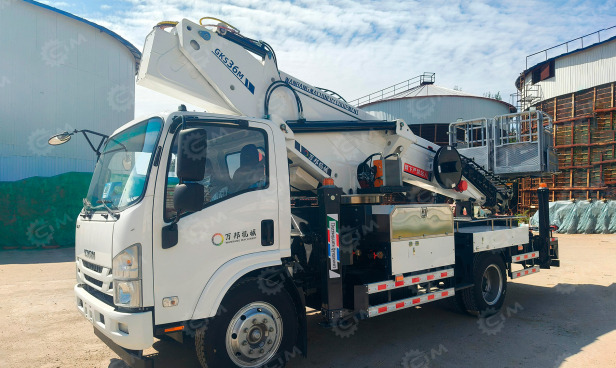 Автовышка WANBANG GKS35 на шасси ISUZU 4Х2 дв 139kw высота подъёма 35м - Грузовик с подъемником: фото 1 Автовышка WANBANG GKS35 на шасси ISUZU 4Х2 дв 139kw высота подъёма 35м - Грузовик с подъемником: фото 1