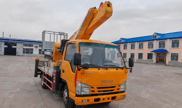 Автовышка WANBANG на шасси ISUZU 4Х2 дв 96kw высота подъёма 12м (по массе попадает под категори - Грузовик с подъемником: фото 1 Автовышка WANBANG на шасси ISUZU 4Х2 дв 96kw высота подъёма 12м (по массе попадает под категори - Грузовик с подъемником: фото 1