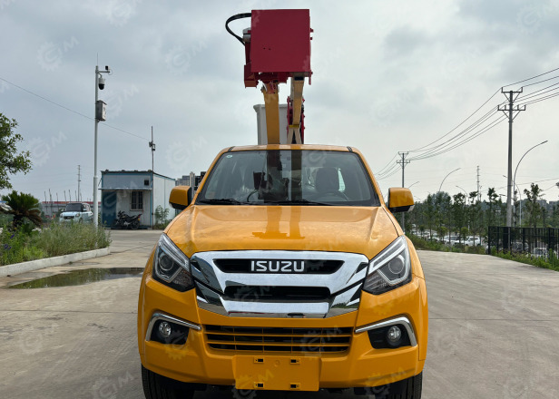 Автовышка на шасси пикапа ISUZU дв 110kw высота подъёма 14м (изолированная люлька) - Грузовик с подъемником: фото 1 Автовышка на шасси пикапа ISUZU дв 110kw высота подъёма 14м (изолированная люлька) - Грузовик с подъемником: фото 1