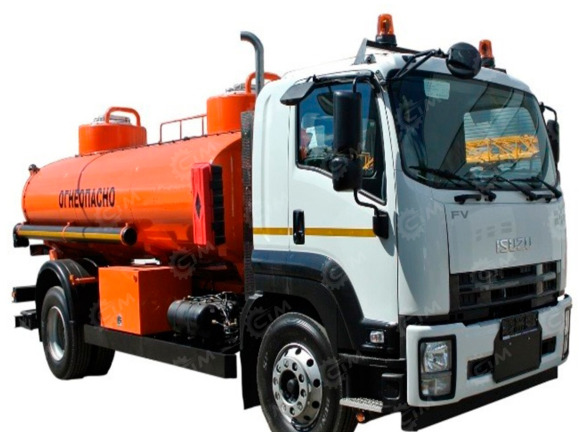 Бензовоз на шасси ISUZU 4х4 дв 139kw, бочка 3м3 - Грузовик-цистерна: фото 1 Бензовоз на шасси ISUZU 4х4 дв 139kw, бочка 3м3 - Грузовик-цистерна: фото 1