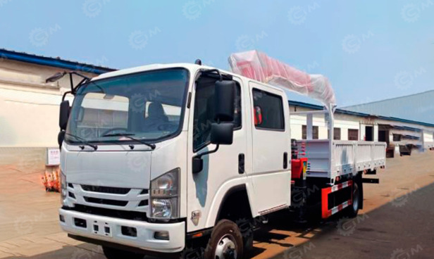 Бортовой грузовик ISUZU 4x2 дв 139kw сдвоенная кабина гп 5 тонн c кму КМУ UNIC URV505 гп 5т, 5 - Грузовик бортовой/ Платформа: фото 1 Бортовой грузовик ISUZU 4x2 дв 139kw сдвоенная кабина гп 5 тонн c кму КМУ UNIC URV505 гп 5т, 5 - Грузовик бортовой/ Платформа: фото 1