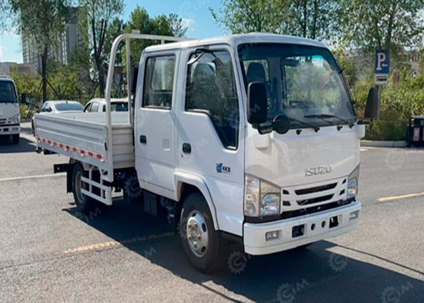 Грузовик бортовой/ Платформа Бортовой грузовик ISUZU 4x2 дв 96Kw двойная кабина гп 2т: фото 1