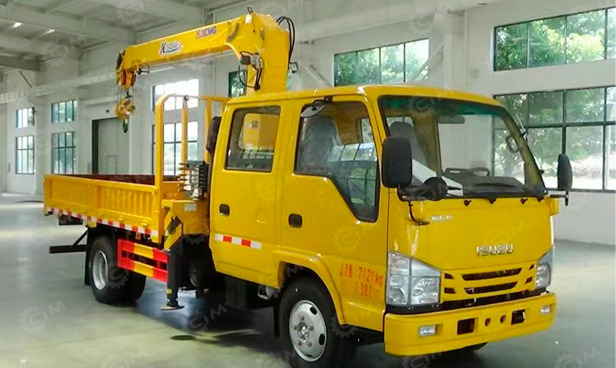 Бортовой грузовик ISUZU 4x2 дв 96kw (Сдвоенная кабина 5 мест) гп 2,5т тонны с кму XCMG SQS42 гп - Грузовик бортовой/ Платформа: фото 1 Бортовой грузовик ISUZU 4x2 дв 96kw (Сдвоенная кабина 5 мест) гп 2,5т тонны с кму XCMG SQS42 гп - Грузовик бортовой/ Платформа: фото 1