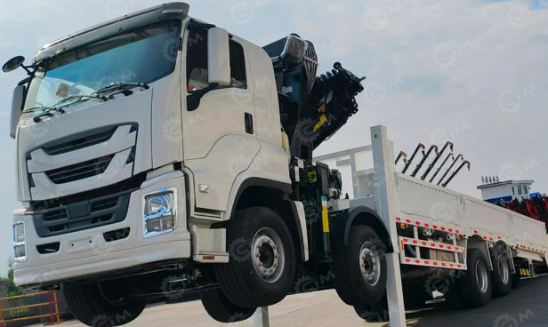 Эвакуатор на шасси ISUZU 8x4 дв 338Kw гп 21т КМУ WANBANG SQZ330-6 гп 16т, лебедка 8т, гидропов - Эвакуатор: фото 1 Эвакуатор на шасси ISUZU 8x4 дв 338Kw гп 21т КМУ WANBANG SQZ330-6 гп 16т, лебедка 8т, гидропов - Эвакуатор: фото 1